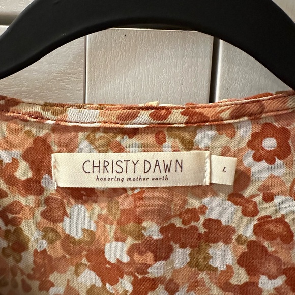 The Daisy Dress | Terracotta Meadow | Size Large - Picture 3 of 3